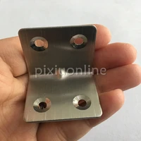 2pcs ds305b stainless steel 4holes 303038mm corner brackets connector chair and desk diy repair sale at a loss spain italy