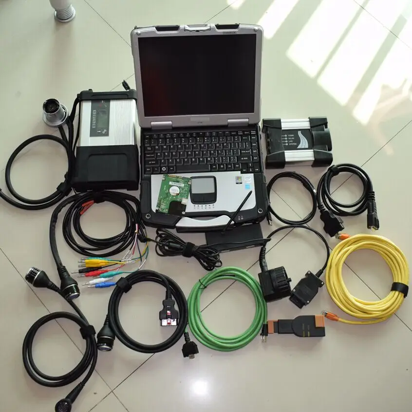 

2023 for Bmw Icom Next Mb Star c5 2in1 Software Hdd 1TB in One Laptop CF30 Ram 4g Diagnostic Tool READY TO USE