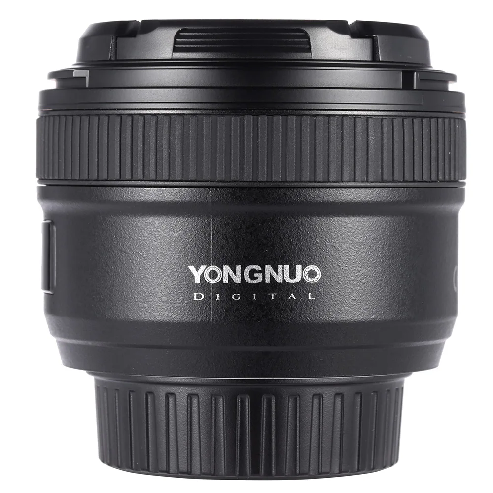 Светодиодная лампа для видеосъемки YONGNUO YN50mm F1.8 с фиксированным фокусным расстоянием большой апертурой Автофокус Объектив для Nikon D800 D5 D4 D700 D7500 D3500 D500 D7200 D5500 D5300 DSLR Камера объектив