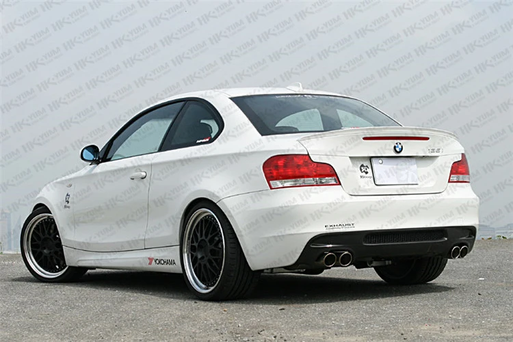 Задний спойлер из углеродного волокна для BMW 1 серии E82 120i 130i 135i 2007 2017 диффузор
