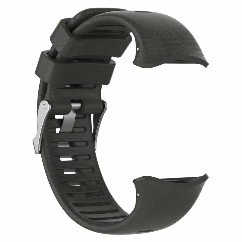 Серый Etmakit, силиконовый ремешок на запястье, умный браслет, браслет, ремень, замена для POLAR Vantage M NK-Shopping - Цвет: Серый