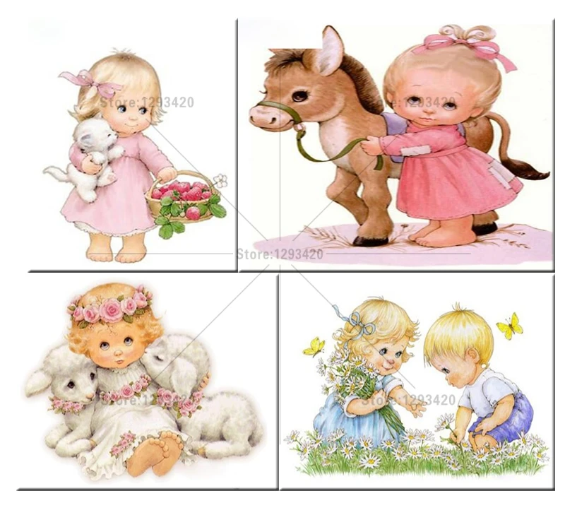 Full Diamond Embroidery Paintings Diy 5D Painting Cross Stitch religion baby Mosaic Room Decor | Дом и сад