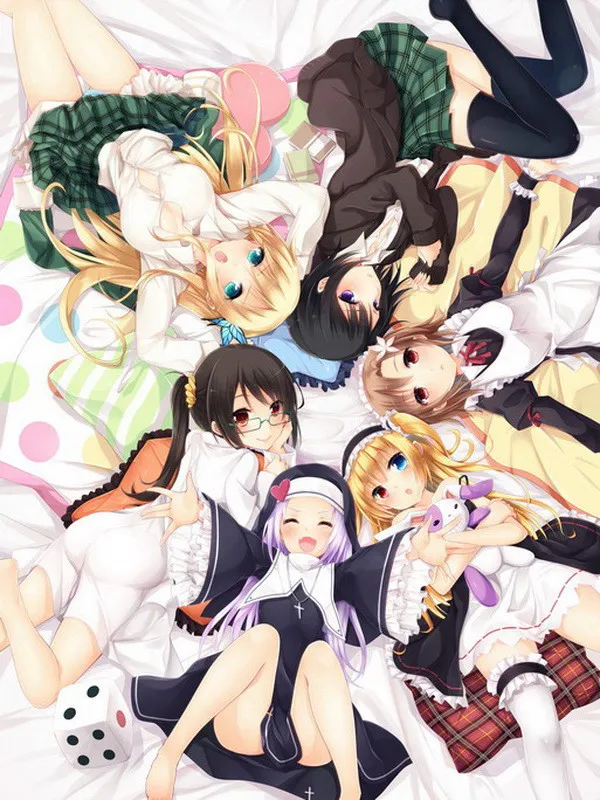 

Haganai Anime Characters 150*200CM Single-layer Blanket #37542