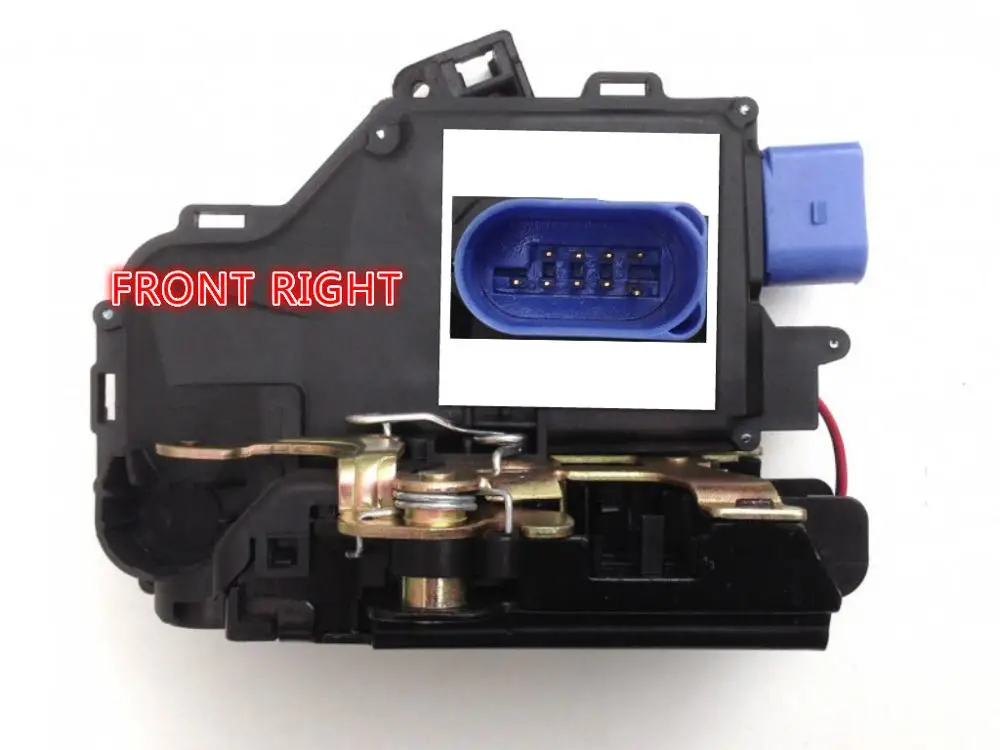 FRONT RIGHT Передняя левая 3D1837015 привод замка двери центральный механизм для GOLF 5 V MK5 Для VW SEAT LEON TOLEDO SKODA OCTAVIA - Цвет: FRONT RIGHT