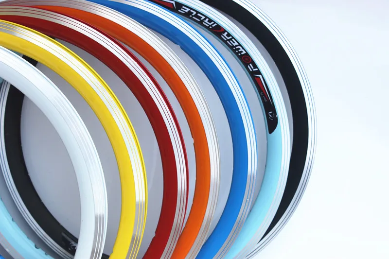 16 дюймов обод велосипеда двойной алюминиевый сплав обод велосипеда для складного велосипеда 16x1,5/1,75 красочные 28/36 отверстие