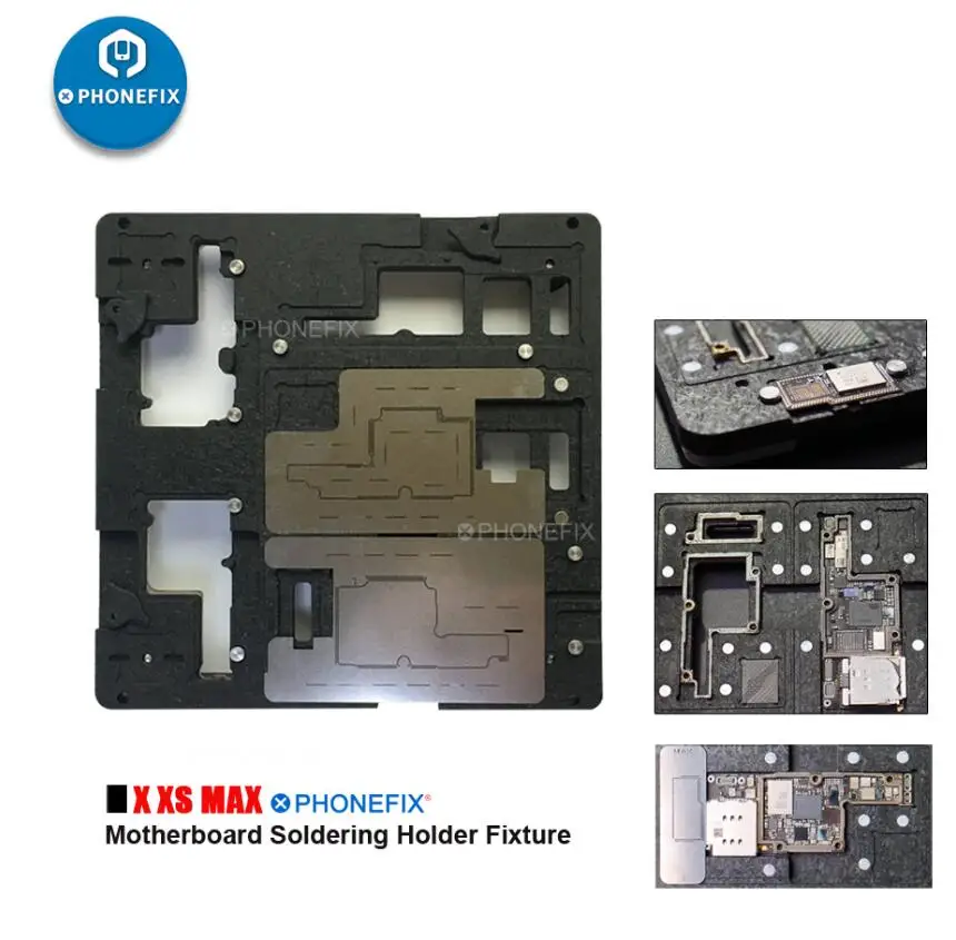 PHONEFIX G-LON SS-601K материнская плата лужение приспособление для iphone X XS MAX средний слой подставка для паяльника приспособление двусторонняя магнитная фиксированная - Цвет: PHONEFIX