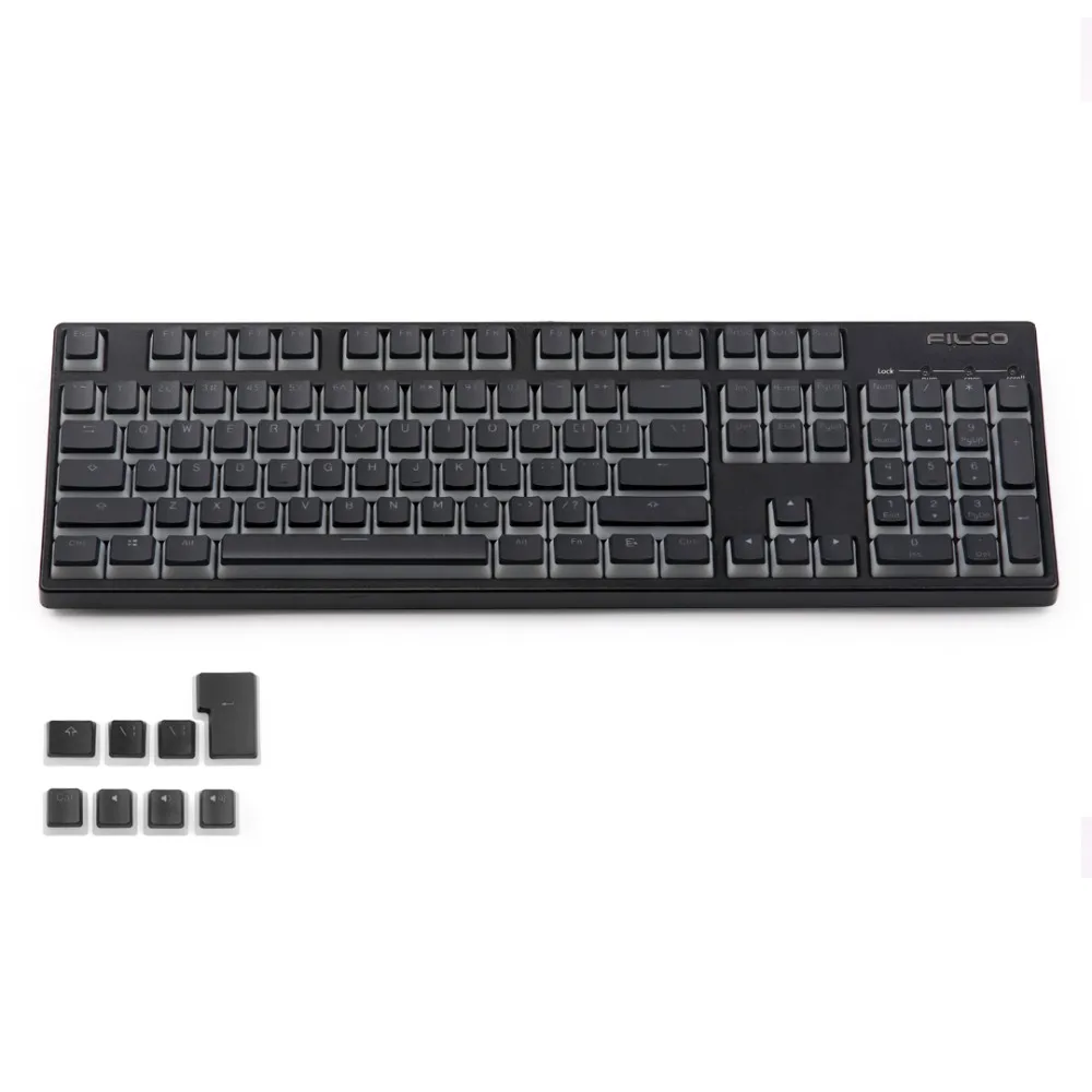 Брелок для пудинга двойной блеск OEM профиль ANSI 108 ключи с ISO cherry mx механическая