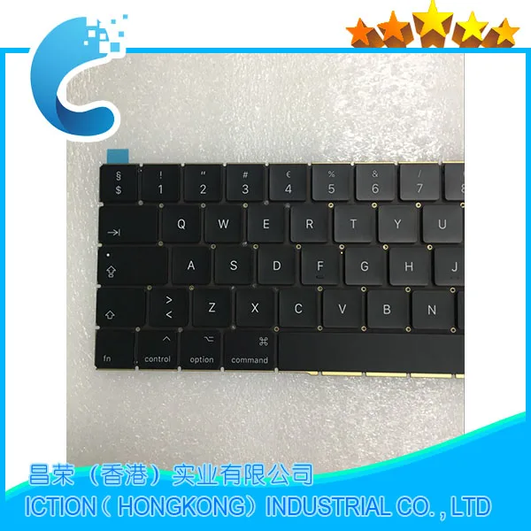 Оригинальная новая клавиатура A1706 DK Датская для Apple Macbook 13 3 дюйма конец 2016