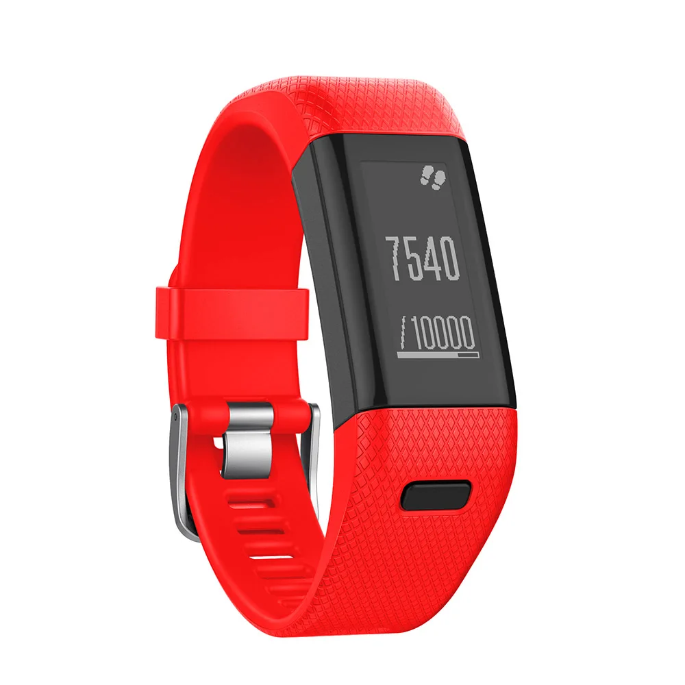 

Горячая замена мягкий силиконовый браслет спортивный ремешок Браслет аксессуар для Garmin Vivosmart HR + смарт-часы