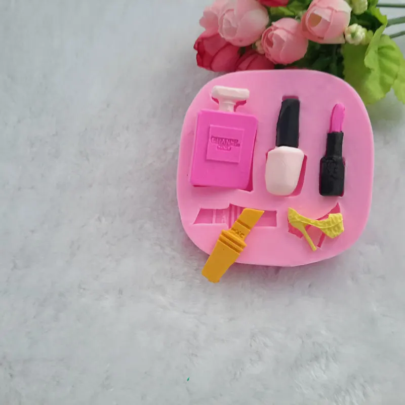 Флакон для духов силиконовая форма выпечки торт декоративное устройство