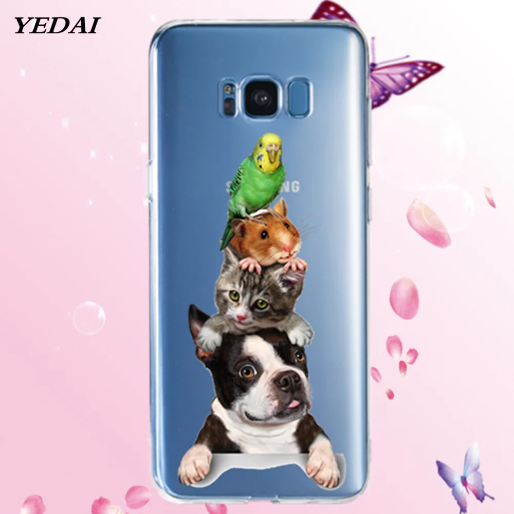 YEDAI рисунком ТПУ силиконовый чехол для телефона samsung Galaxy j6 2018 j8 J4 J3 j7 A5 A7 A8 A6 плюс S9 s8