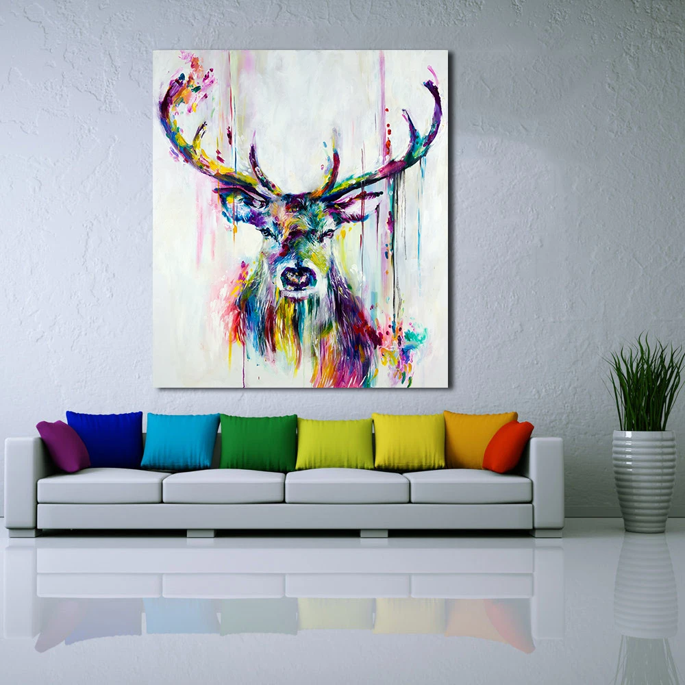 

JQHYART Home Decor Canvas Print Picture Painting Wall Art Living Room Modern No Frame