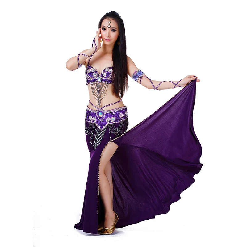 Adult Lady women Belly Dance ladies skirts and top sets 3pieces/set (bra+dress+waist) bellydance costumes clothing belly dancing |