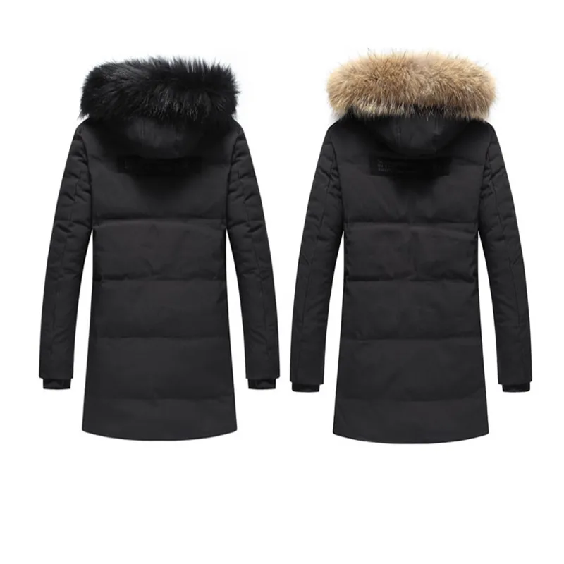 Новая брендовая зимняя мужская куртка хлопковая с капюшоном Мужская
