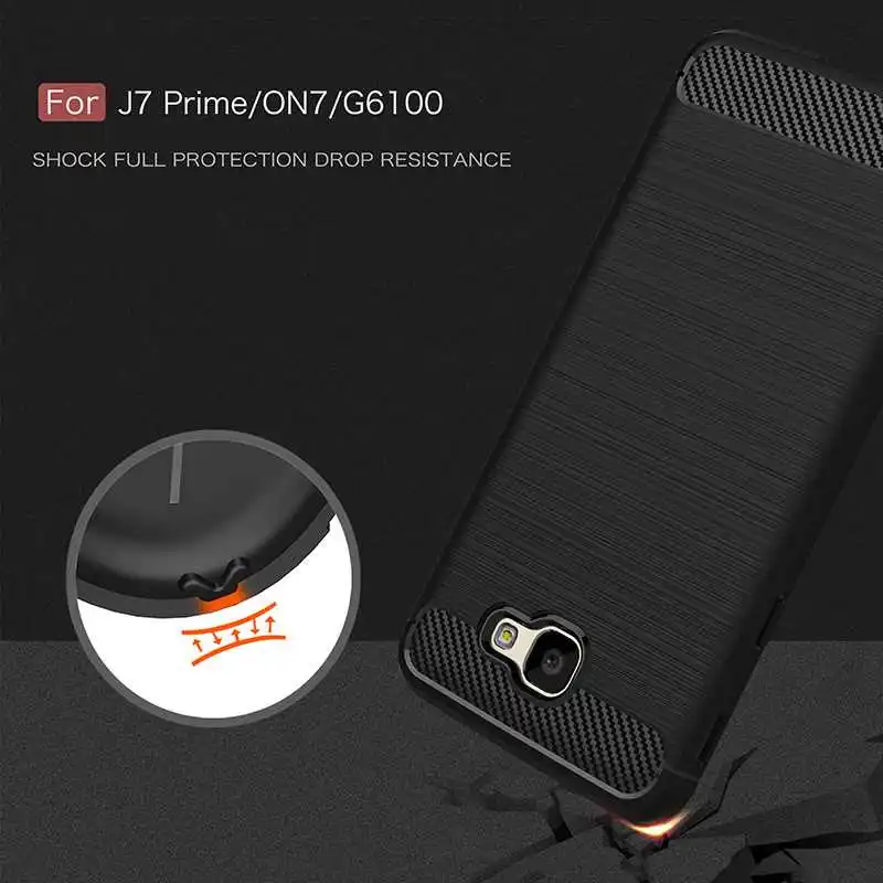 Модный Ударопрочный Мягкий силиконовый чехол Mokoemi 5 дюйма для Samsung Galaxy J7 Prime