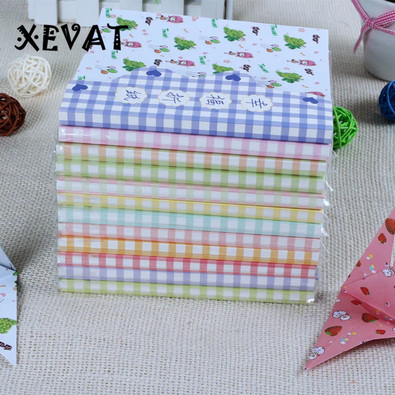 Бумажные краны оригами 15*15 см новый креативный дизайн фруктов крафт бумага 70 шт.