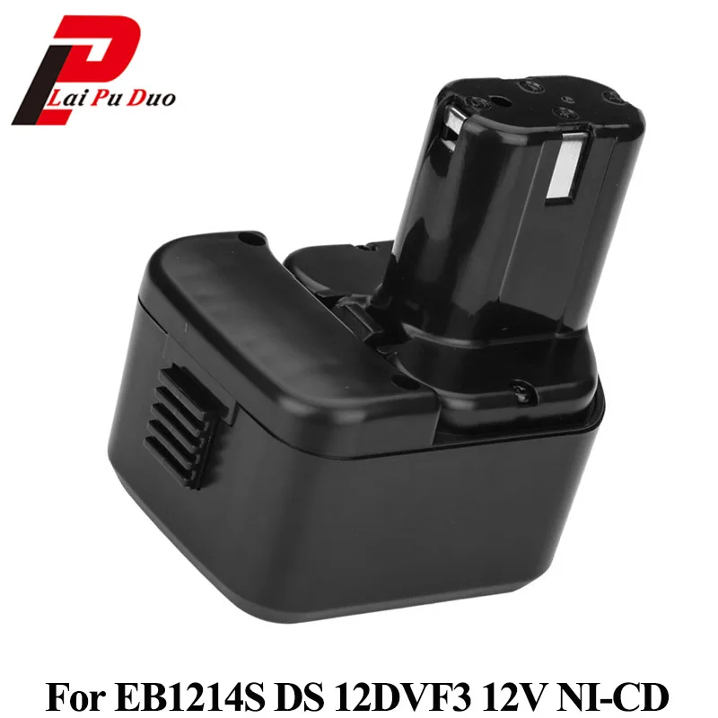 Аккумуляторная батарея для дрели Hitachi 12V 2.0Ah Ni CD EB1214S DS12DVF3 аккумуляторная EB1212S EB1220BL