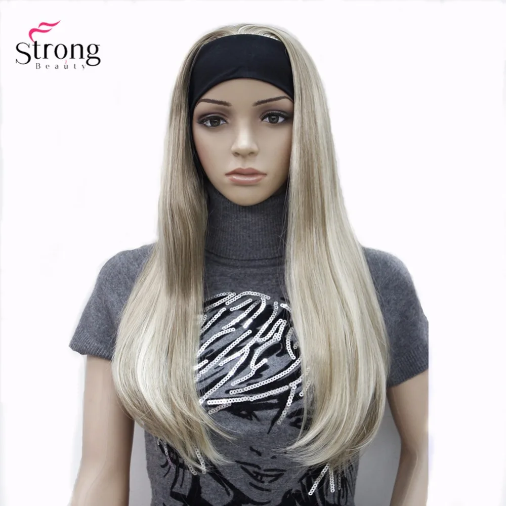 Женский синтетический парик StrongBeauty Длинные прямые парики