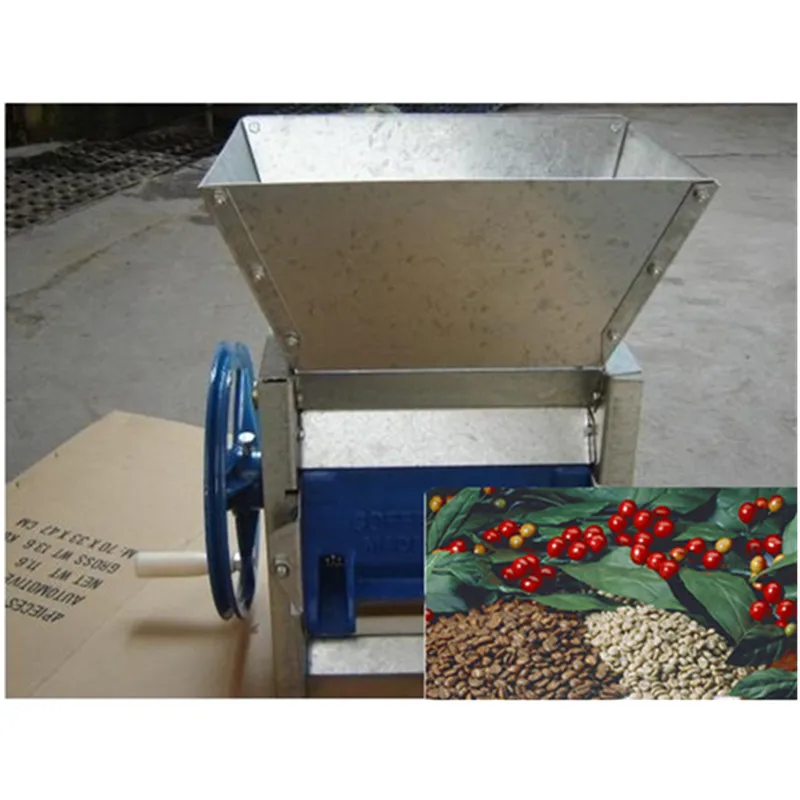 

100kg/h fresh coffee huller coffee cocoa bean shell removing machine