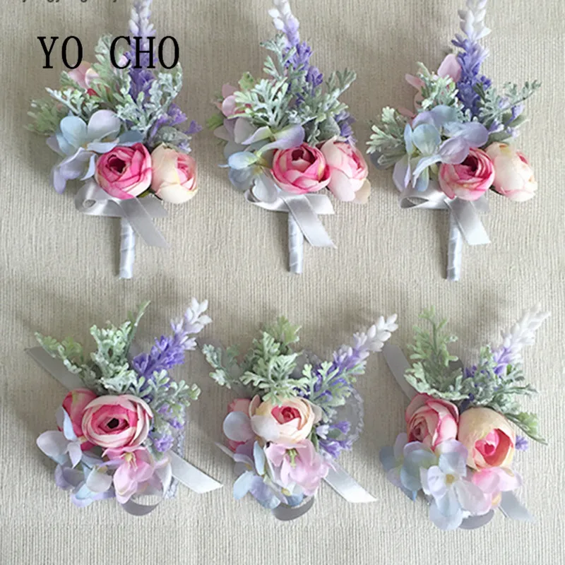 Бутоньерка YO CHO Orchid бутоньерка с отверстиями для отворотов невеста браслет