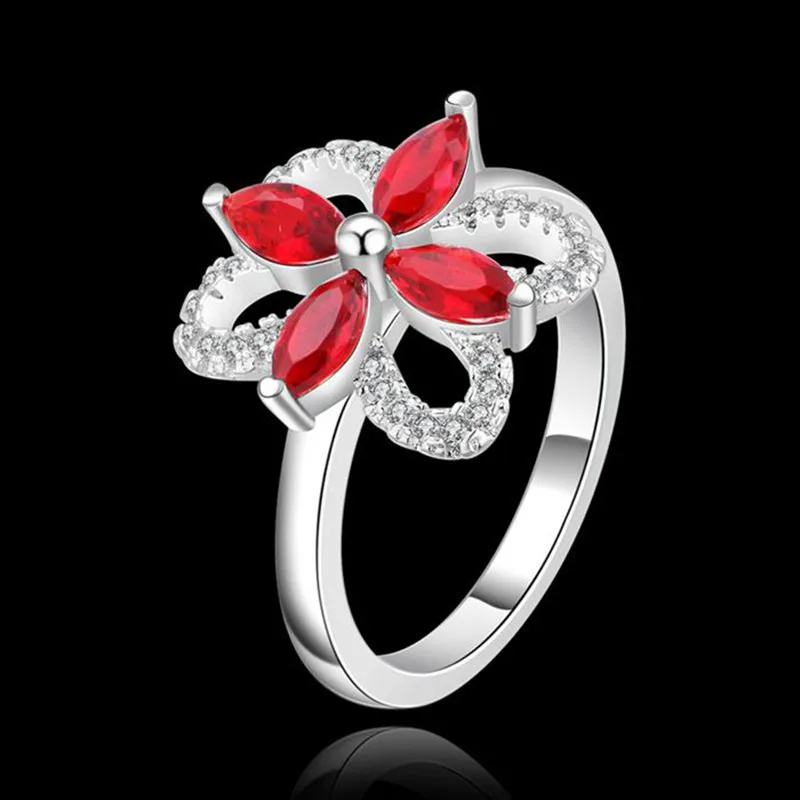 Посеребренная кольцо стерлингового серебра Jewelry Кольцо заводские цены моды