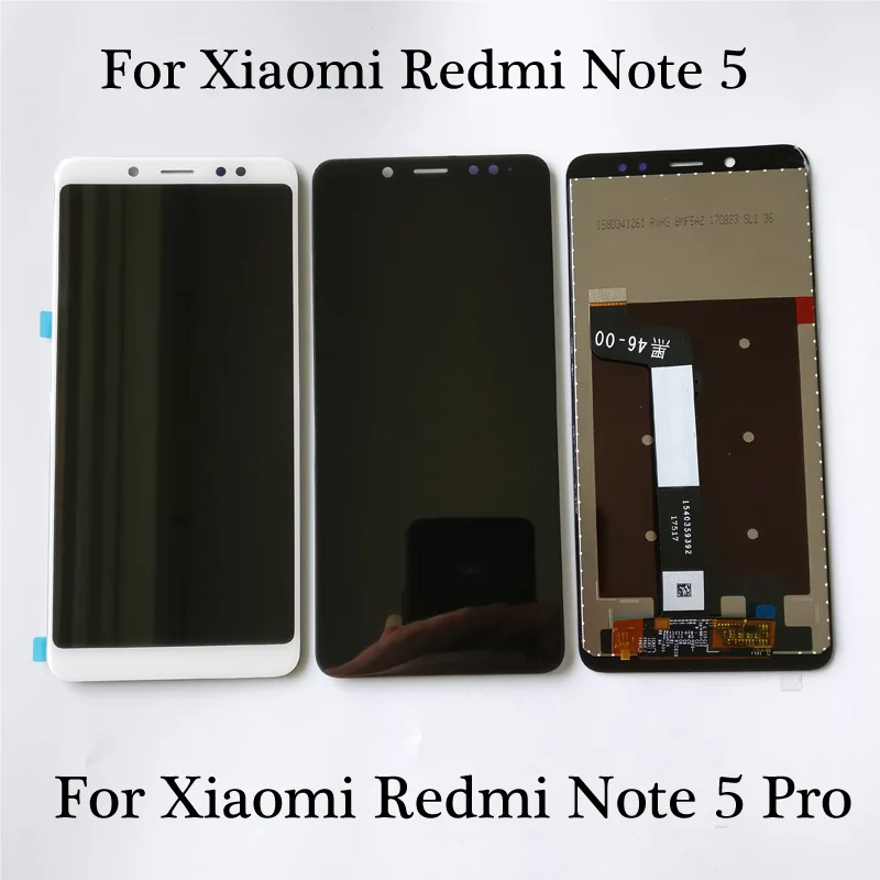 ЖК дисплей для Xiaomi Redmi Note 5 Pro с сенсорным экраном 99 дюйма|Экраны мобильных