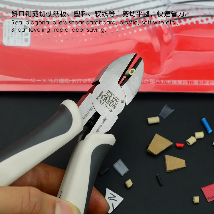 Диагональные плоскогубцы 6 дюймов многофункциональный инструмент для зачистки