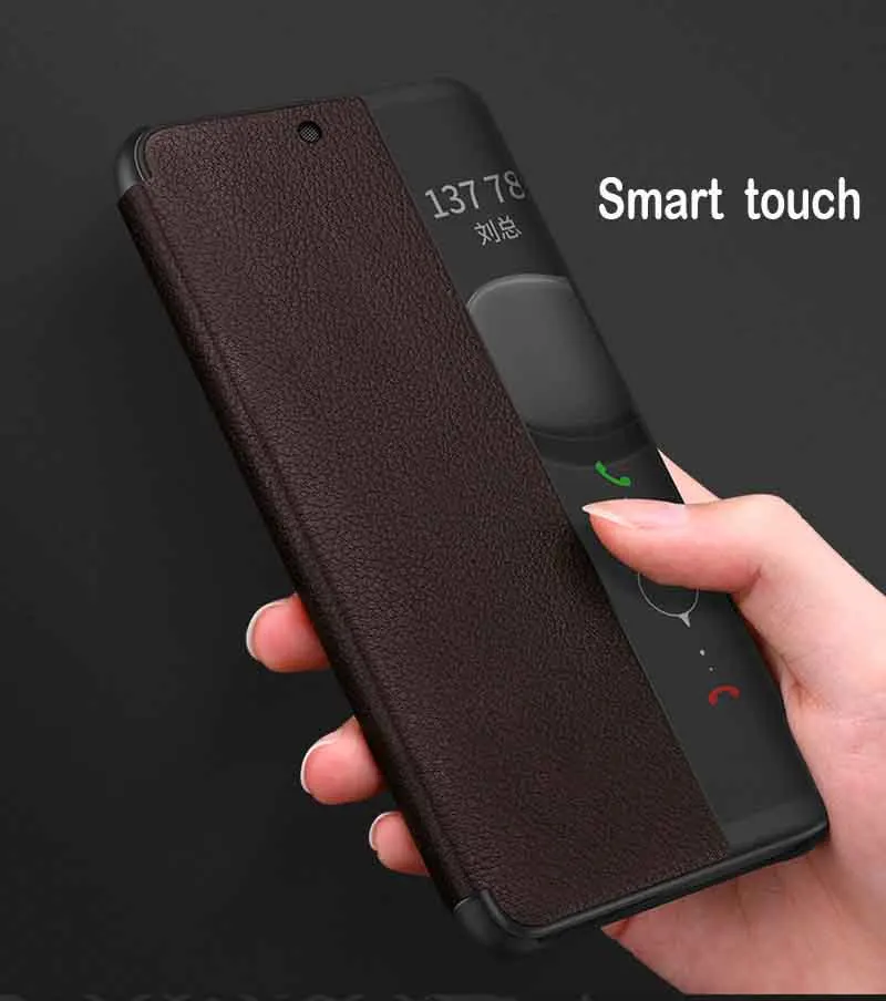 Роскошный чехол для huawei mate 20 10 Pro из натуральной кожи Lite Чехол Coques|Чехлы-книжки| |