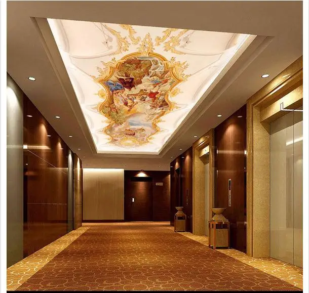 

Customized 3d wallpaper 3d ceiling wallpaper murals myth of stereo zenith mural dome beauty 3d room wallpaper