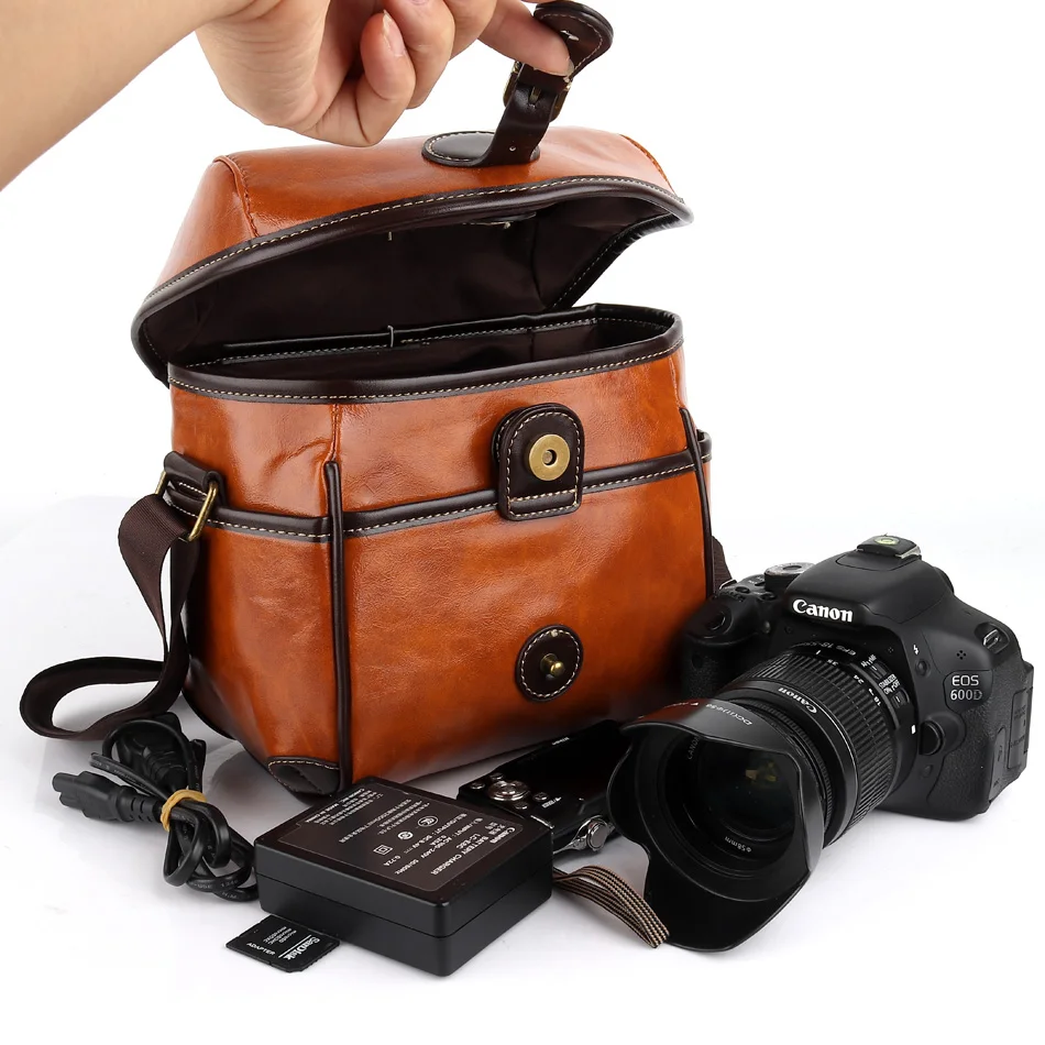 Чехол из искусственной кожи в стиле ретро для DSLR камеры чехол Nikon P900 D5200 D3200 D7100 D810
