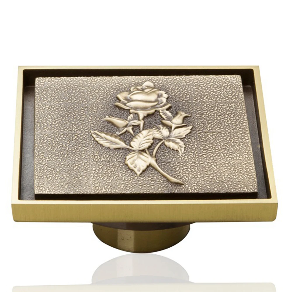 Роскошный простой латунный фильтр для пола отполированный гравитационный