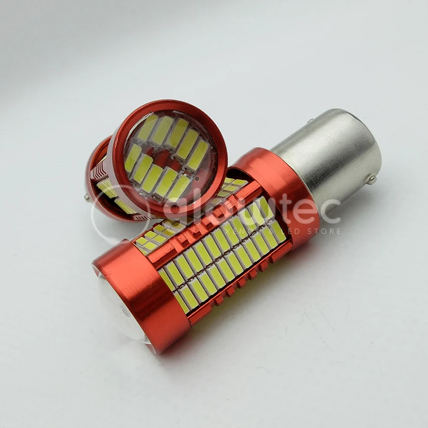 1 шт. BA15S 106 SMD светодиодный 1156 ные лампы-106SMD передсветильник фара