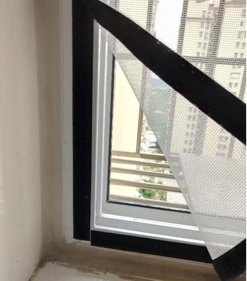 Антимоскитная занавеска для дома самоклеящаяся простая Магнитная