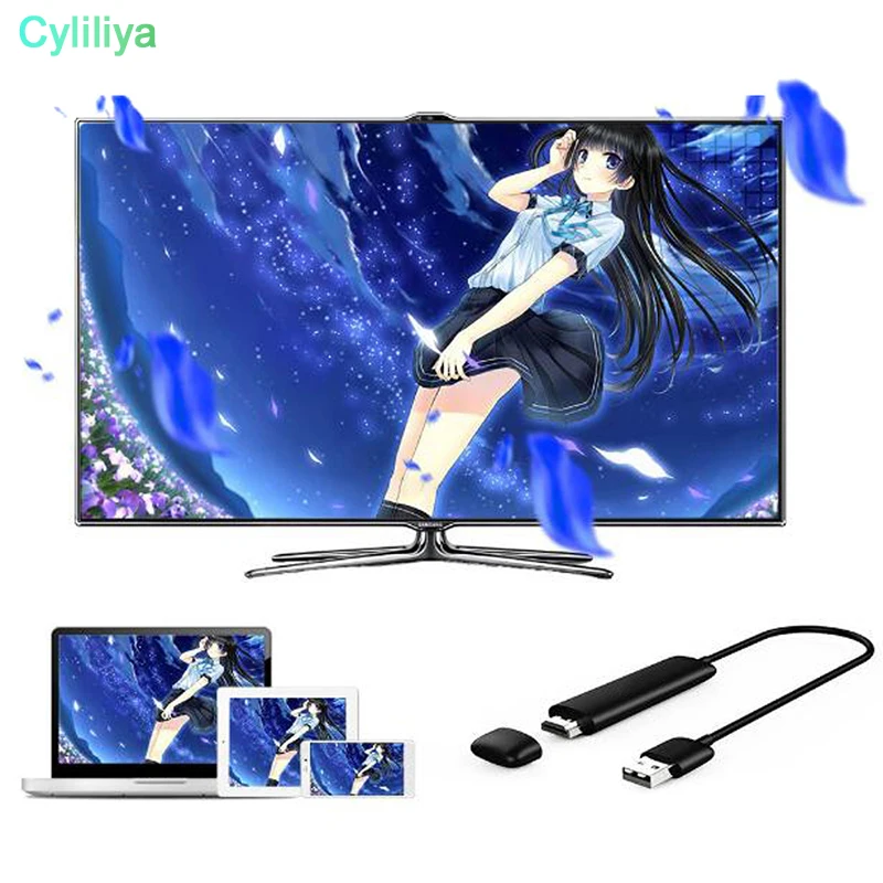 20 шт. 1080P HDMI OTA TV Stick 2 4G + 5G WIDI WiFI ключ Wi-Fi дисплей приемник DLNA Airplay Miracast Airmirroring |