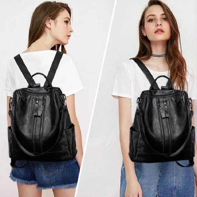 Рюкзак mochila mujer новинка 2019 женский модный рюкзак из искусственной кожи сумка для
