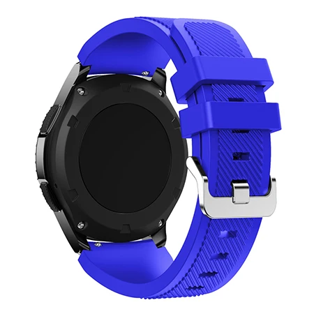 velvet Спортивный силиконовый ремешок для samsung Galaxy Watch 46 мм браслет на запястье ремешок для Amazfit GTR 47 мм ремешок для Huami Amazfit Stratos 2 - Цвет: velvet