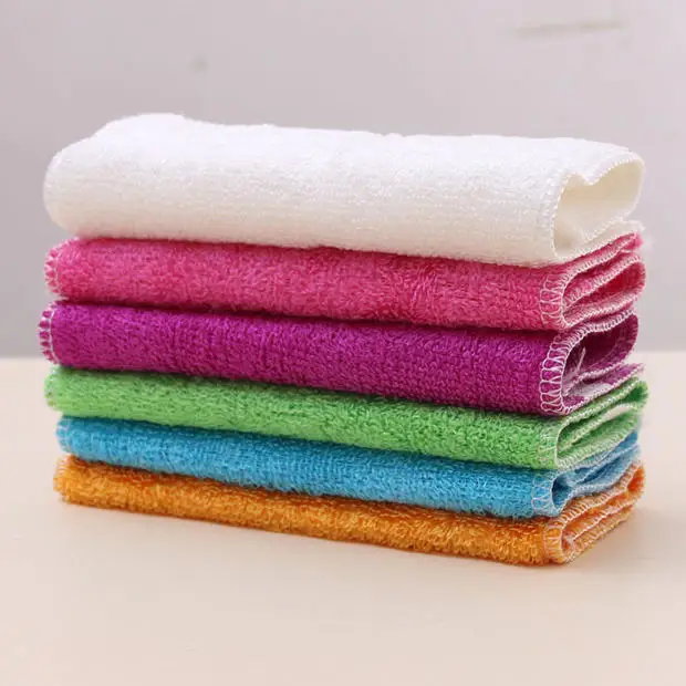 5 шт. 100% чистое бамбуковое волокно ткань для посуды маслостойкая не прилипающая