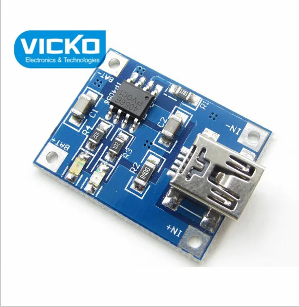 [VK] Новинка 10 шт. 5 в USB 1A плата зарядного устройства для аккумулятора TP4056|board board|board