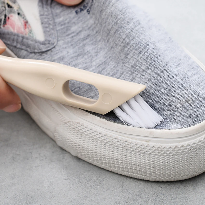 1 PC Double Head Long Handle Cleaning Brush Wash Shoes Home Daily Washing Toilet Pot Dishes home cleaning | Дом и сад