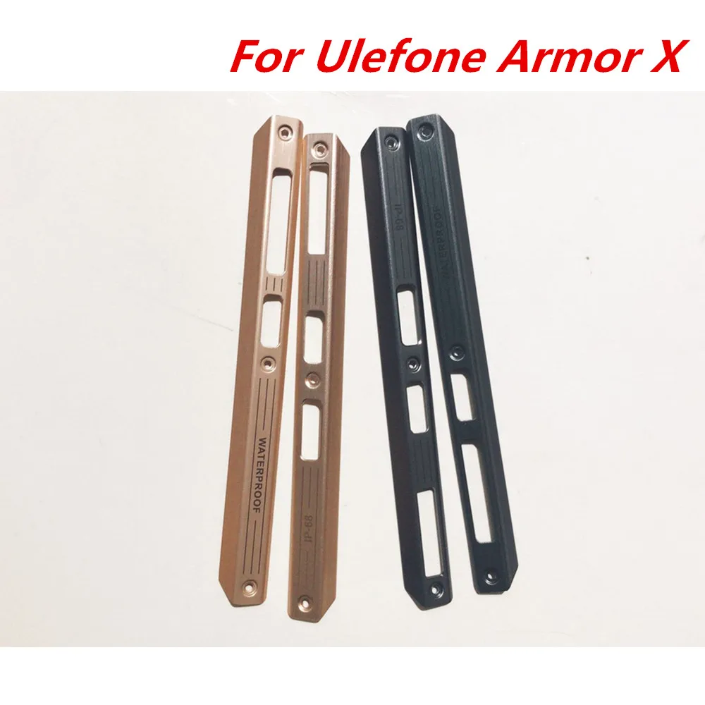 

New For Ulefone Armor X Replace Housings Frame Side Bumper Metal Case For Ulefone Armor X 5.5'' Waterproof Smart Cellphone