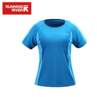 running river brand 2017 hiking t shirts for women quick drying comfortable 3 color 5 sizes cotta round collar g5221