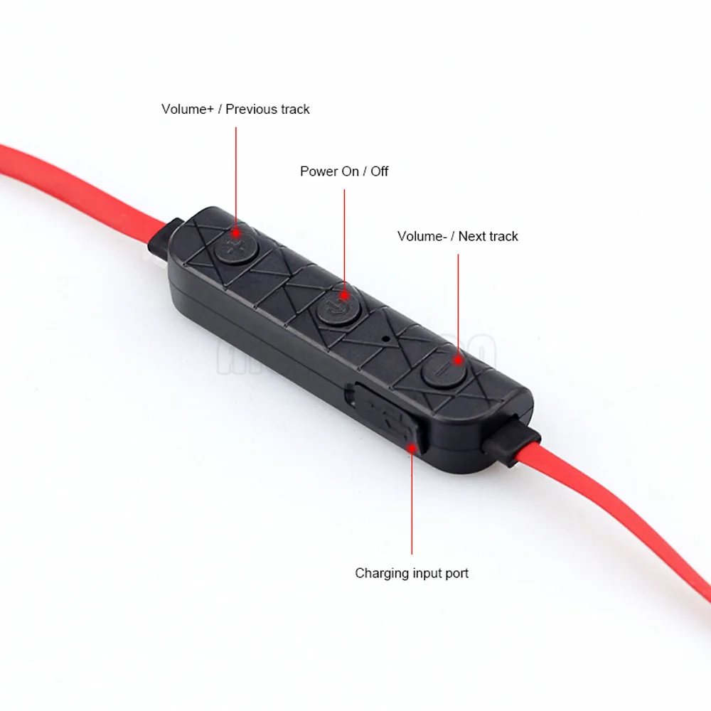 Спортивные магнитные наушники-вкладыши AiELEMZION M9 Bluetooth CSR 4 1 с микрофоном