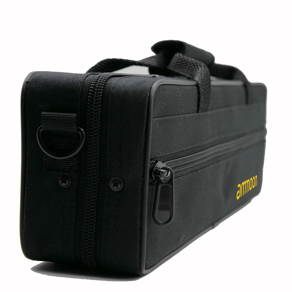 Ammoon 16 отверстий CFlute чехол Gig Bag Рюкзак коробка водонепроницаемый 600D пена хлопок