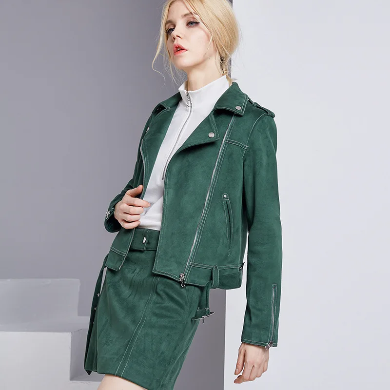 Bootyjeans 2018 весна осень Женская Классическая Новая высококачественная замшевая