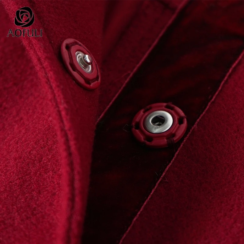 M/XL ~ 4XL однотонное женское флисовое Зимнее Пальто однобортное с длинным рукавом и