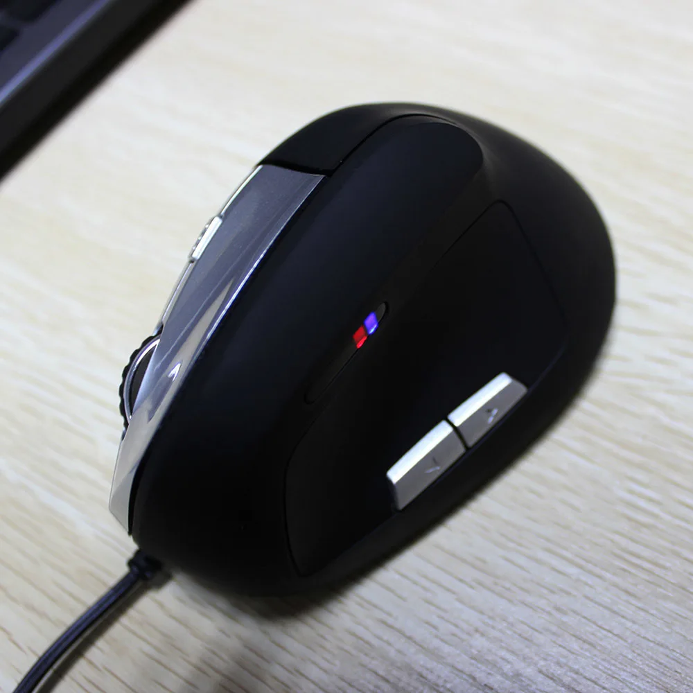 CHUYI эргономичная Вертикальная мышь 1600 dpi USB оптическая 5 кнопок игровая мышь Проводная компьютерная игровая мышь с Коврик Для Мыши для ПК ноутбука
