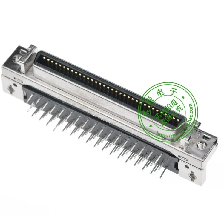 FOXCONN SCSI разъем женский конец паз 68PIN 90-градусная модель QB11343-BH91-4F | Обустройство