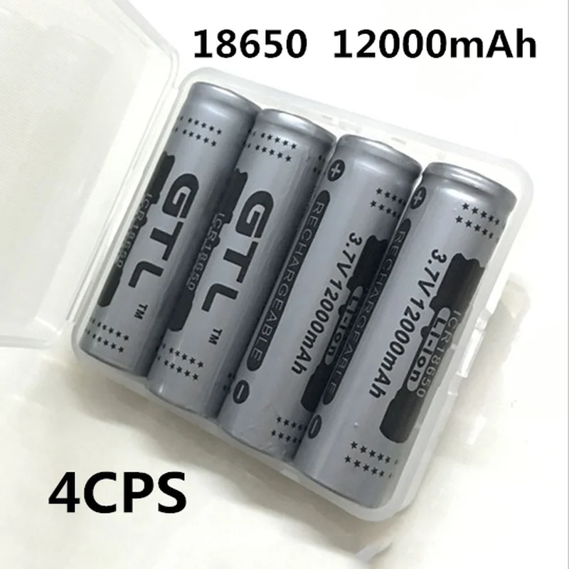 NCR18650B 3,7 V12000 mah 18650 литиевая аккумуляторная батарея большой емкости GTL EvreFire