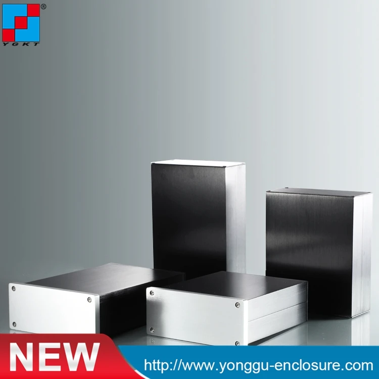 125*51*180mm(WxHxL) Black/Silver Anodized Aluminum housing / instrumentation aluminum | Обустройство дома