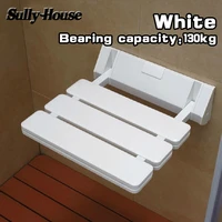 sully house anti skid shower folding seatbathroom cadeirawall mounted chair for elderlytoilet aluminum folding shower chair